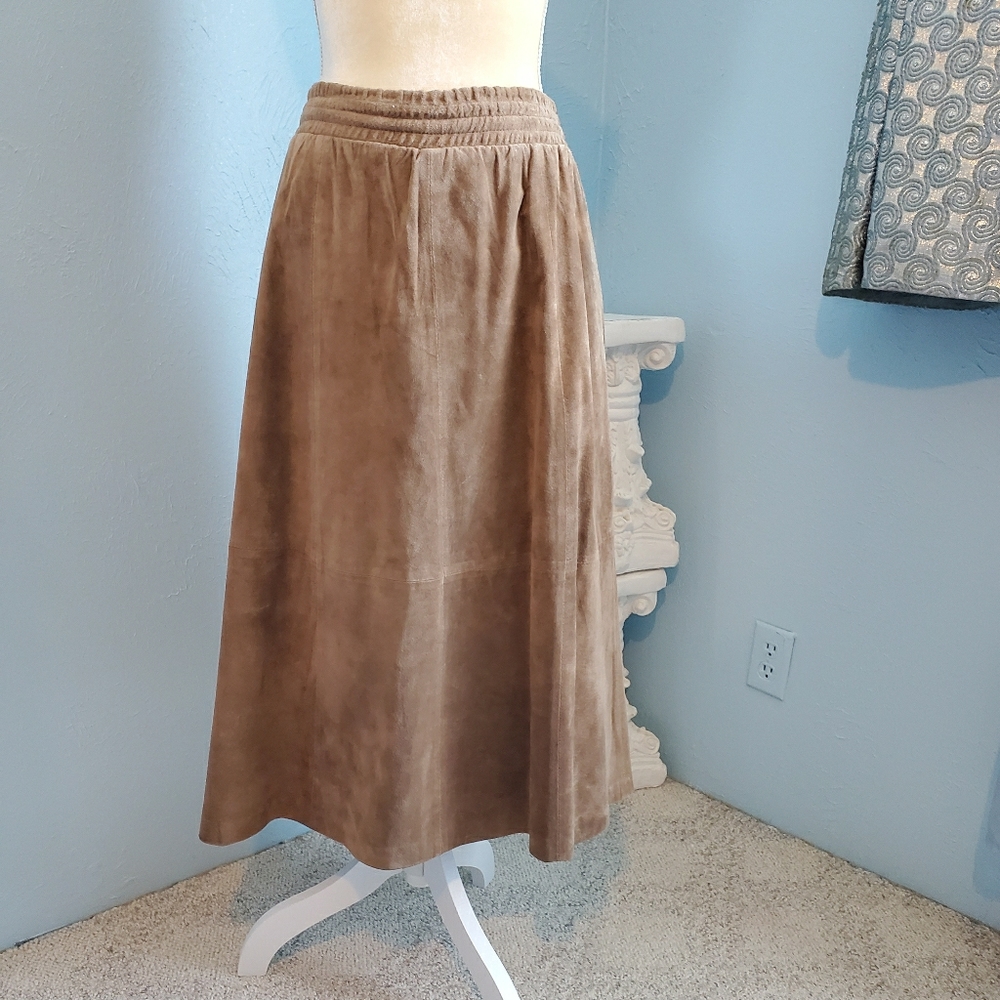 Smith Forester suede skirt with pockets B5